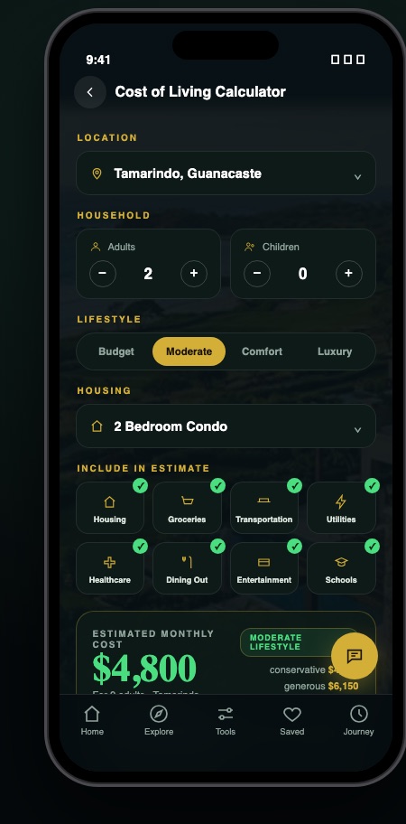 Cost calculators