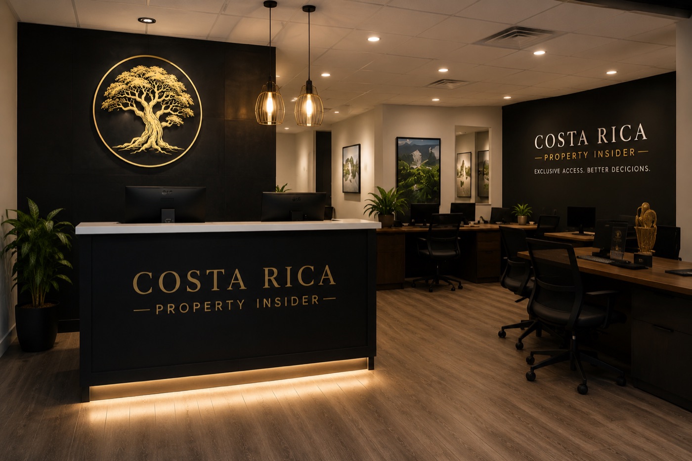 Costa Rica Property Insider reception desk